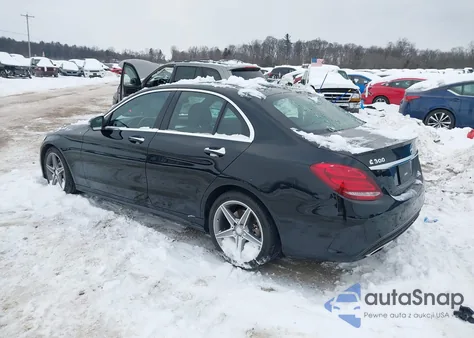 2017 Mercedes-Benz C 300 Sport 4Matic from USA, damaged, VIN 55SWF4KB4HU195451